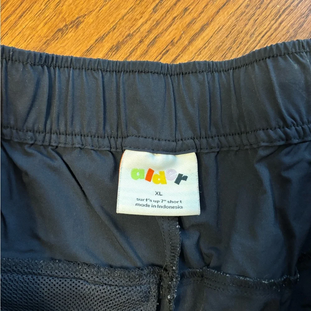 Alder surfs up 7" short black men's XL - Picture 2 of 4